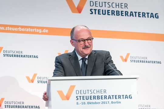 Deutscher Steuerberaterverband E V Grusswort Dr Michael Meister Mdb